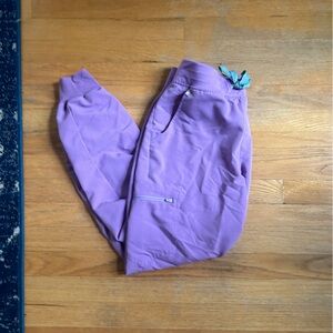 FIGS Lilac Dawn Zamora Jigger Scrub Pants (Medium)